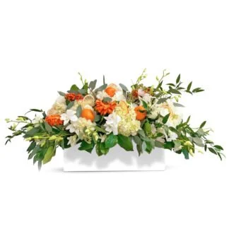 Bright-Centerpiece- orchids fort lauderdale