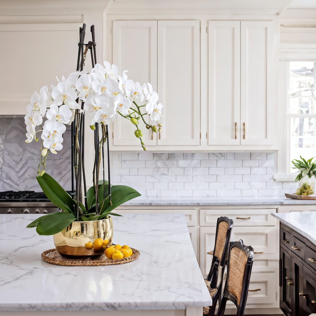  Kitchen - The Best Room for Placing an Orchid Arrangement