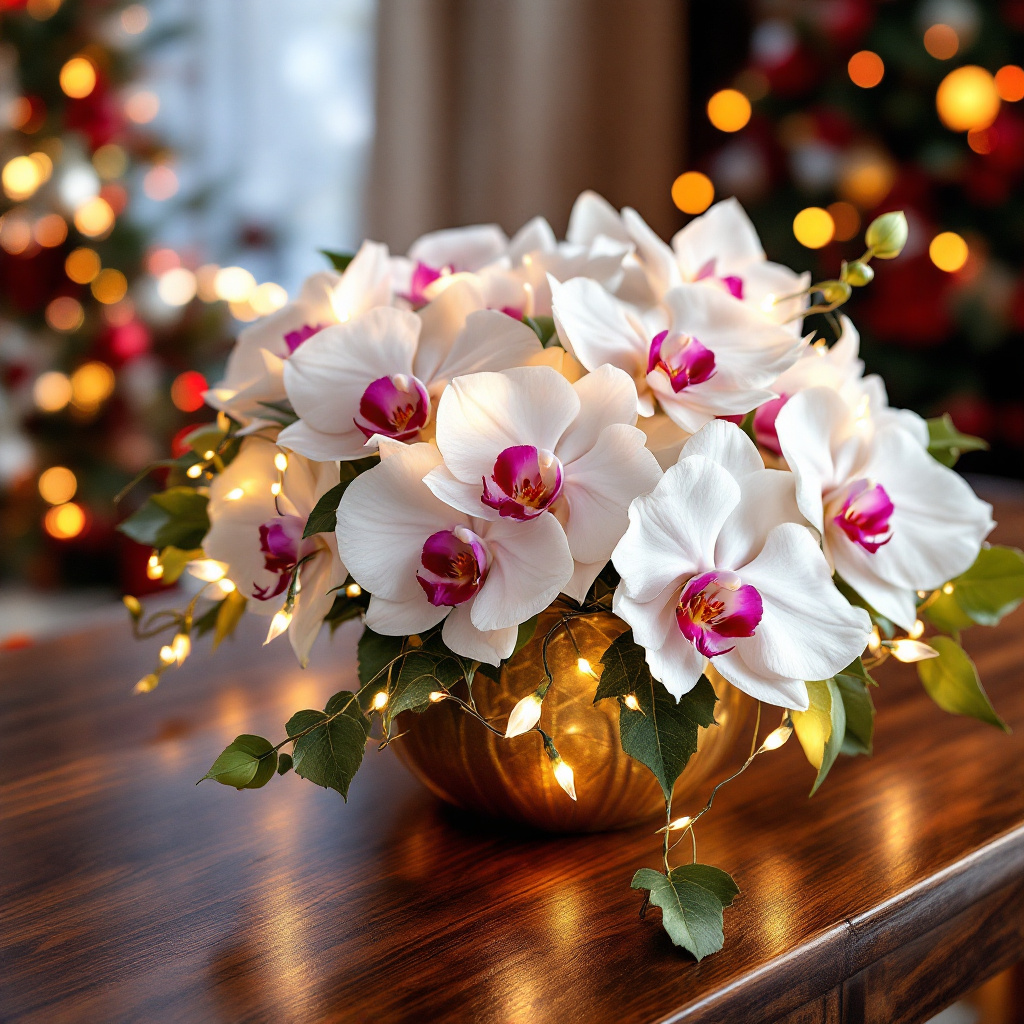 orchid centerpieces for holiday centerpieces(1)