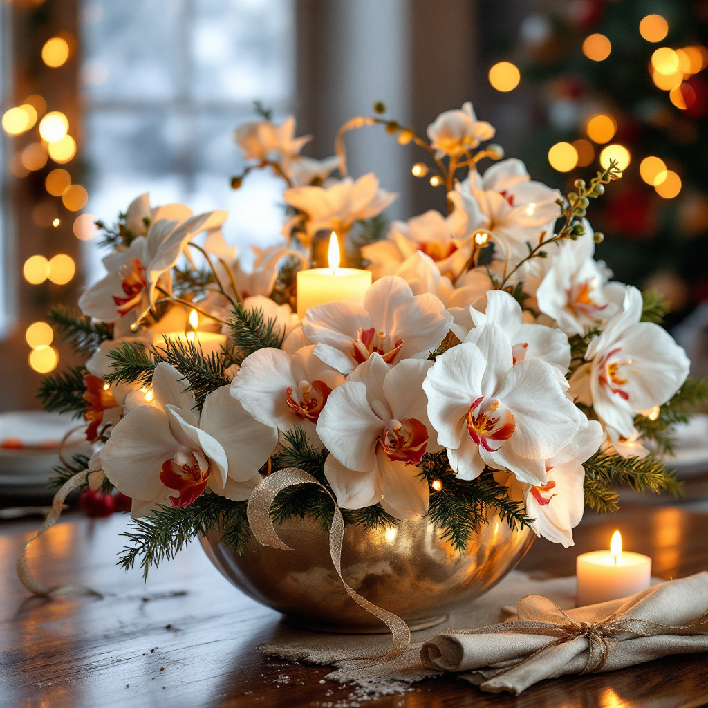 orchid centerpieces for holiday centerpieces(1)