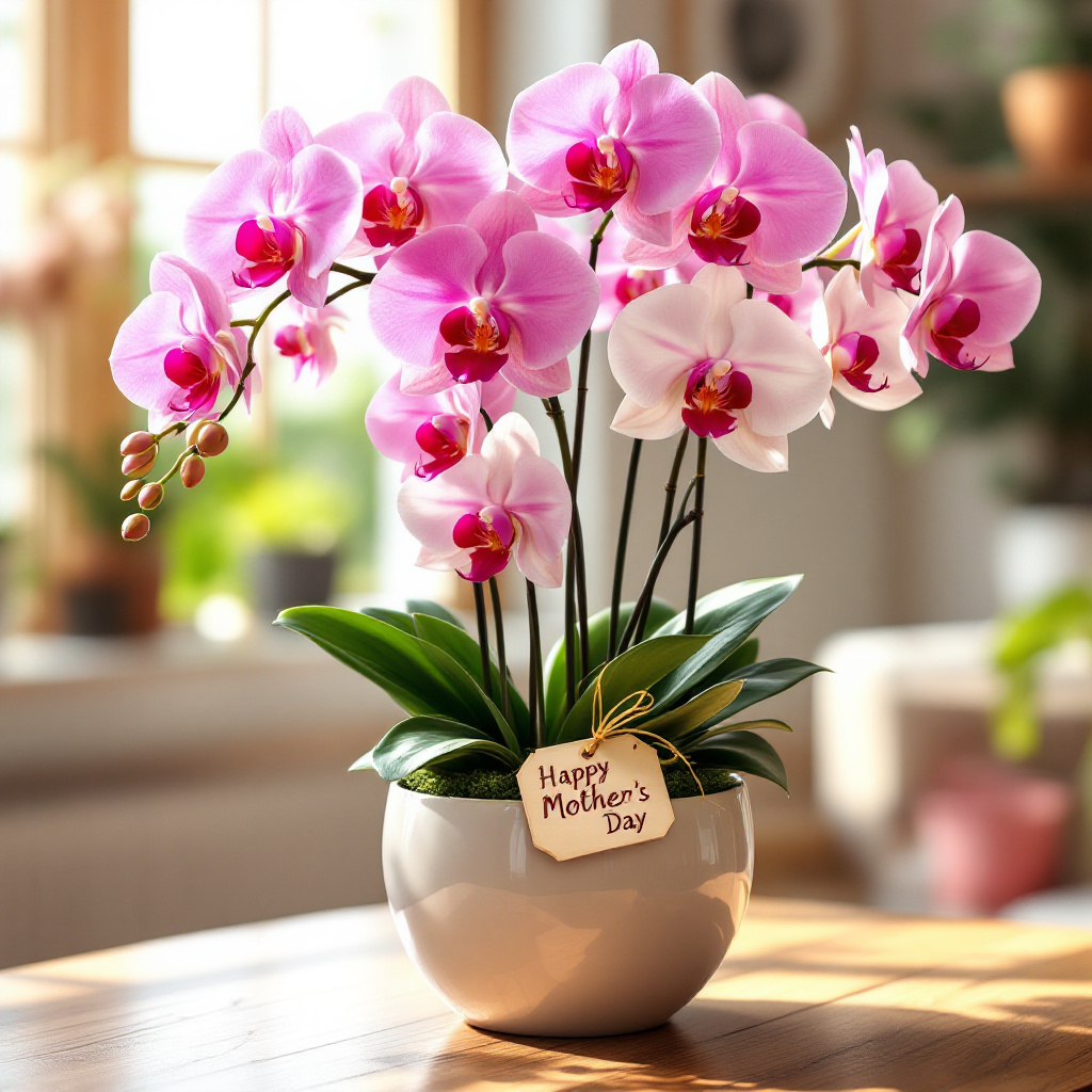 Mother's Day with Beautiful Orchids