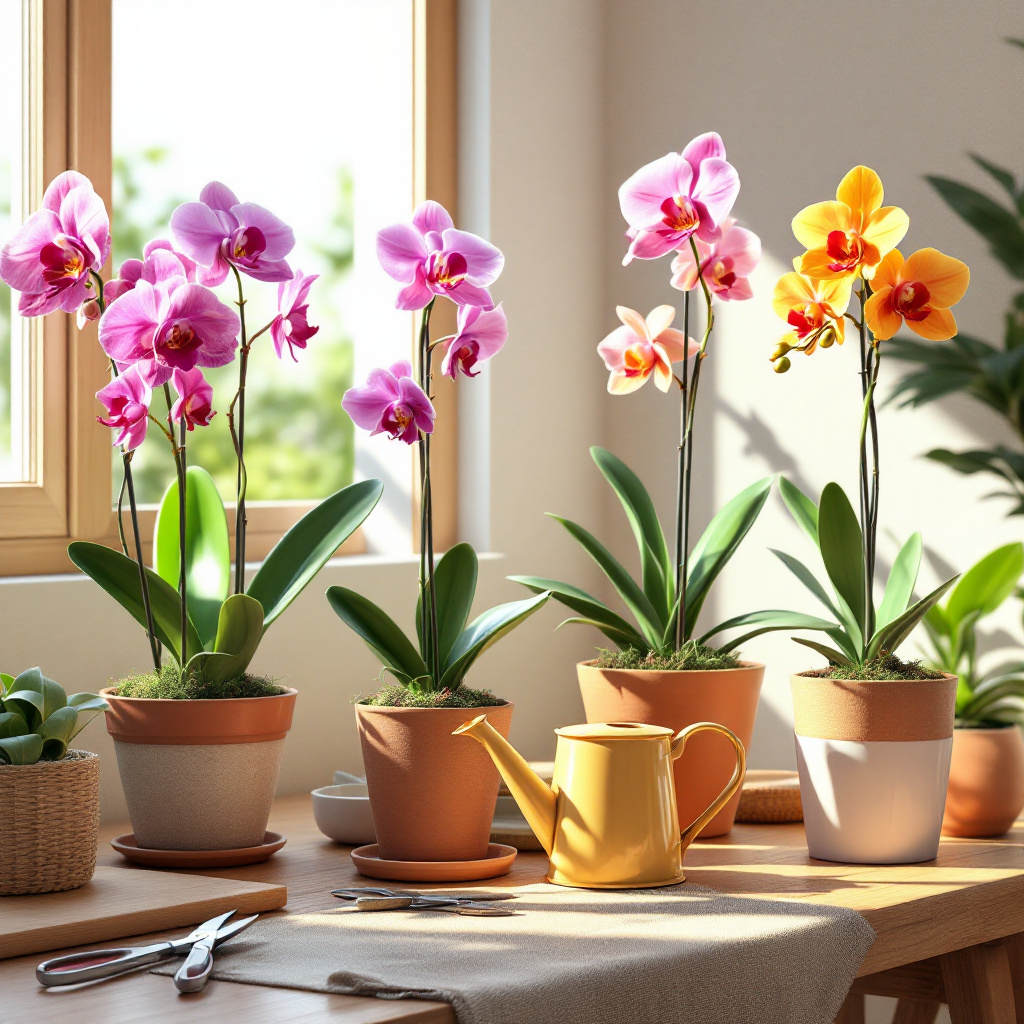 orchid phalaenopsis plant arrangement care in florida