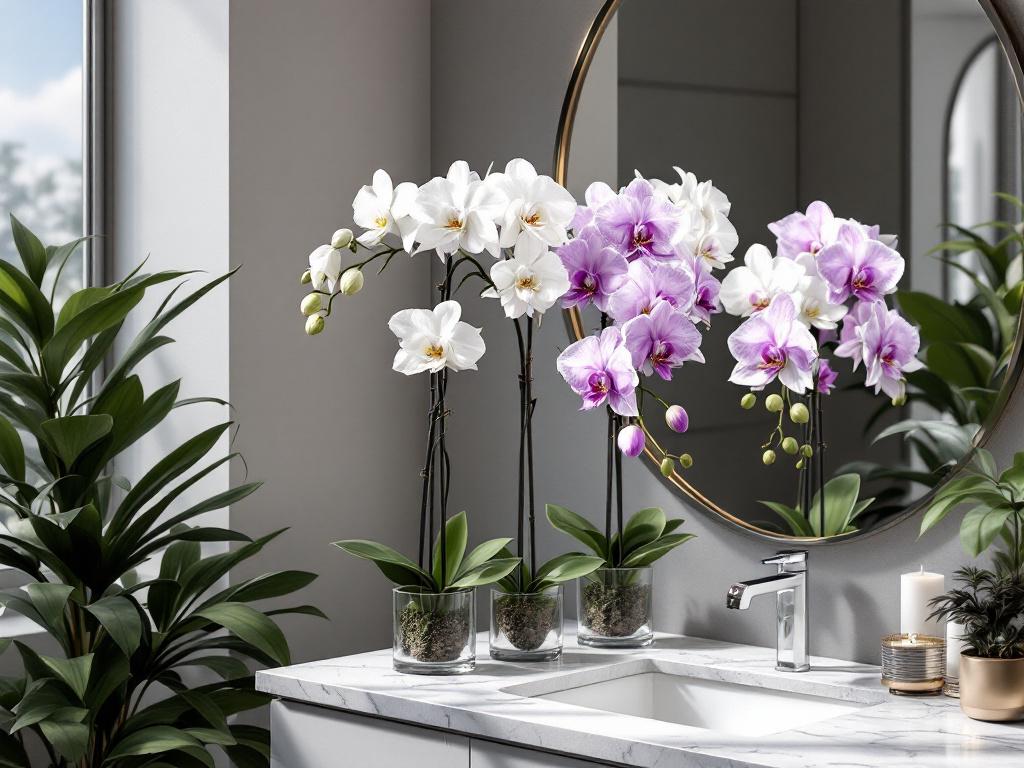 orchids arrangements